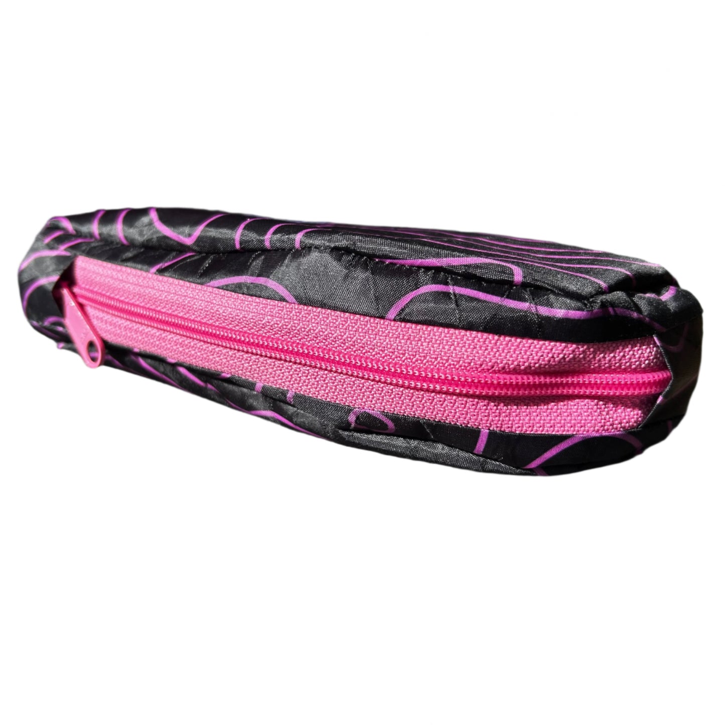 Top Tube Bag - Black and Pink Topo