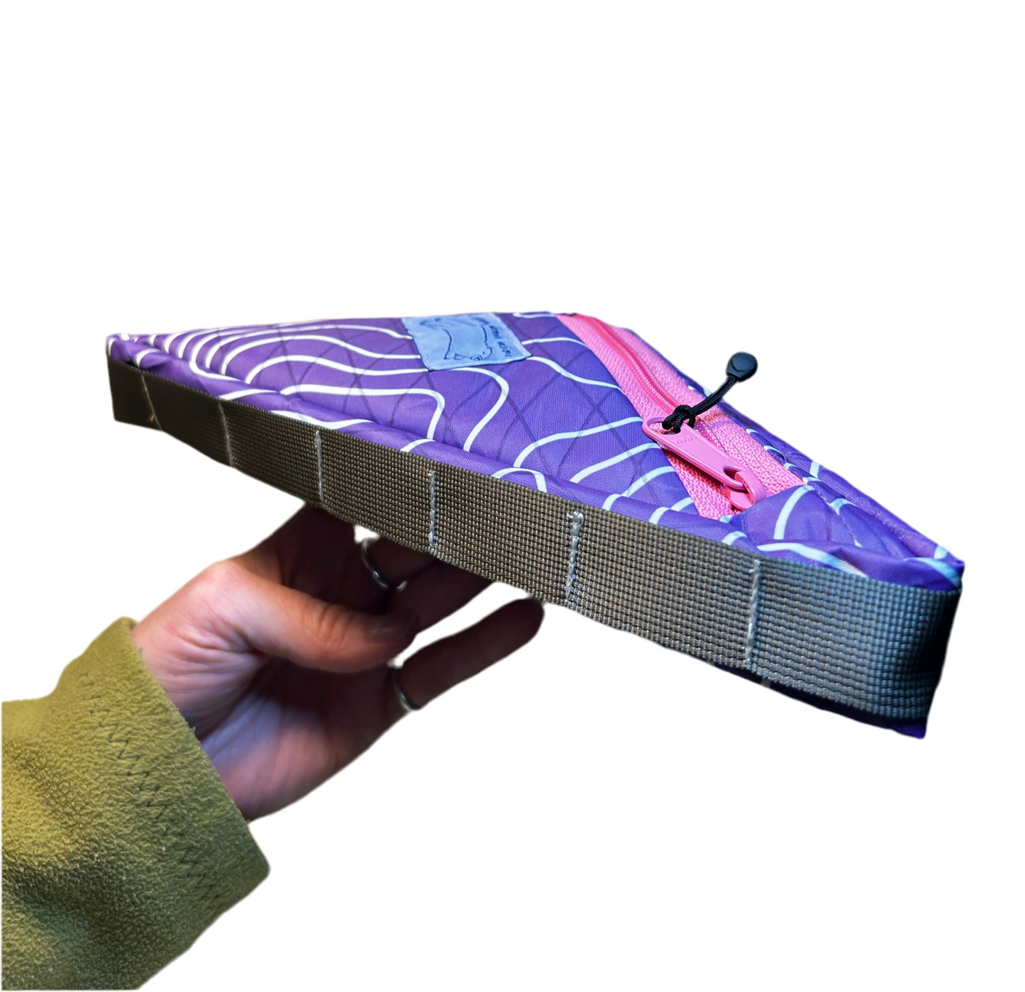Small Corner Frame Bags - TOPO Print