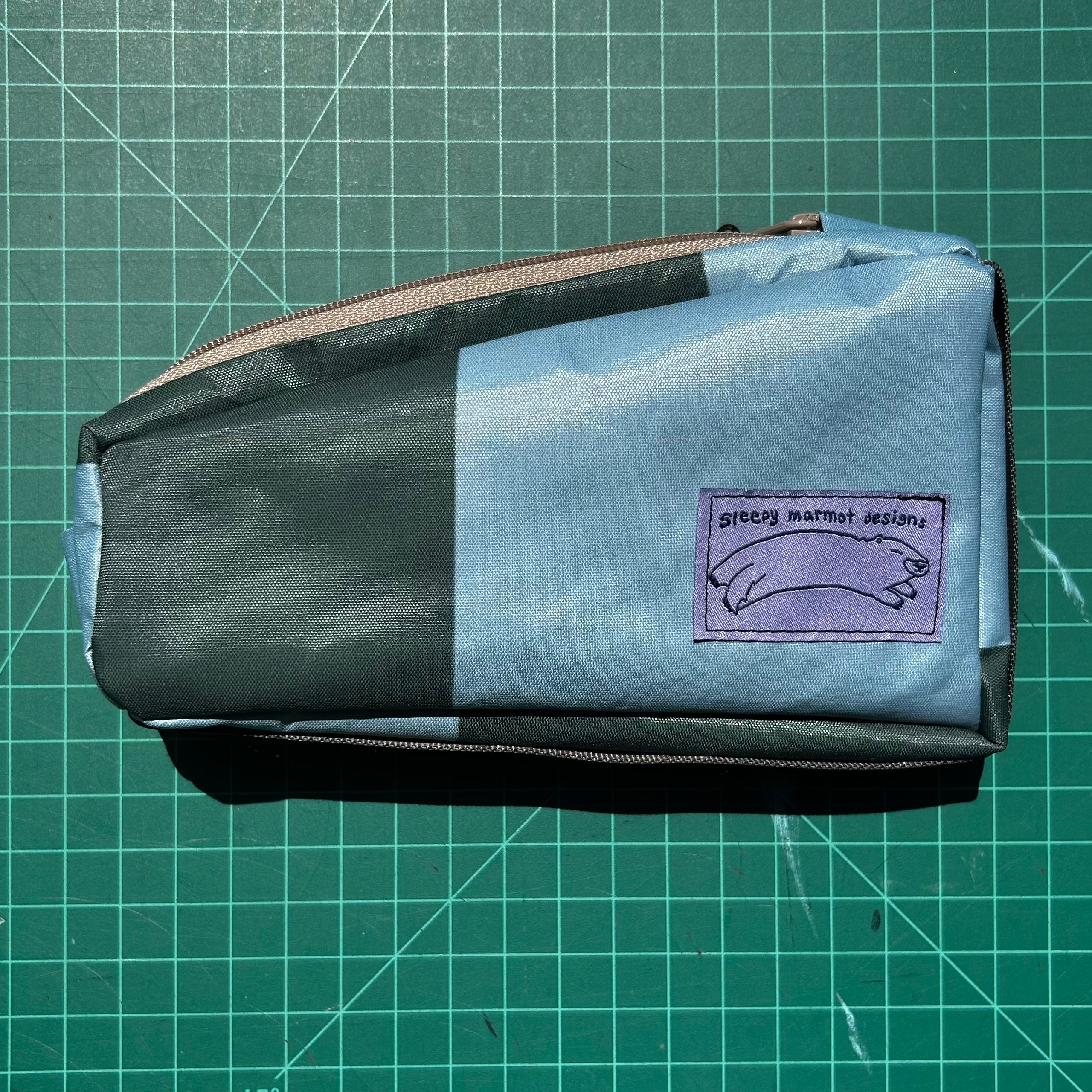 Top tube bag - midcentury modern