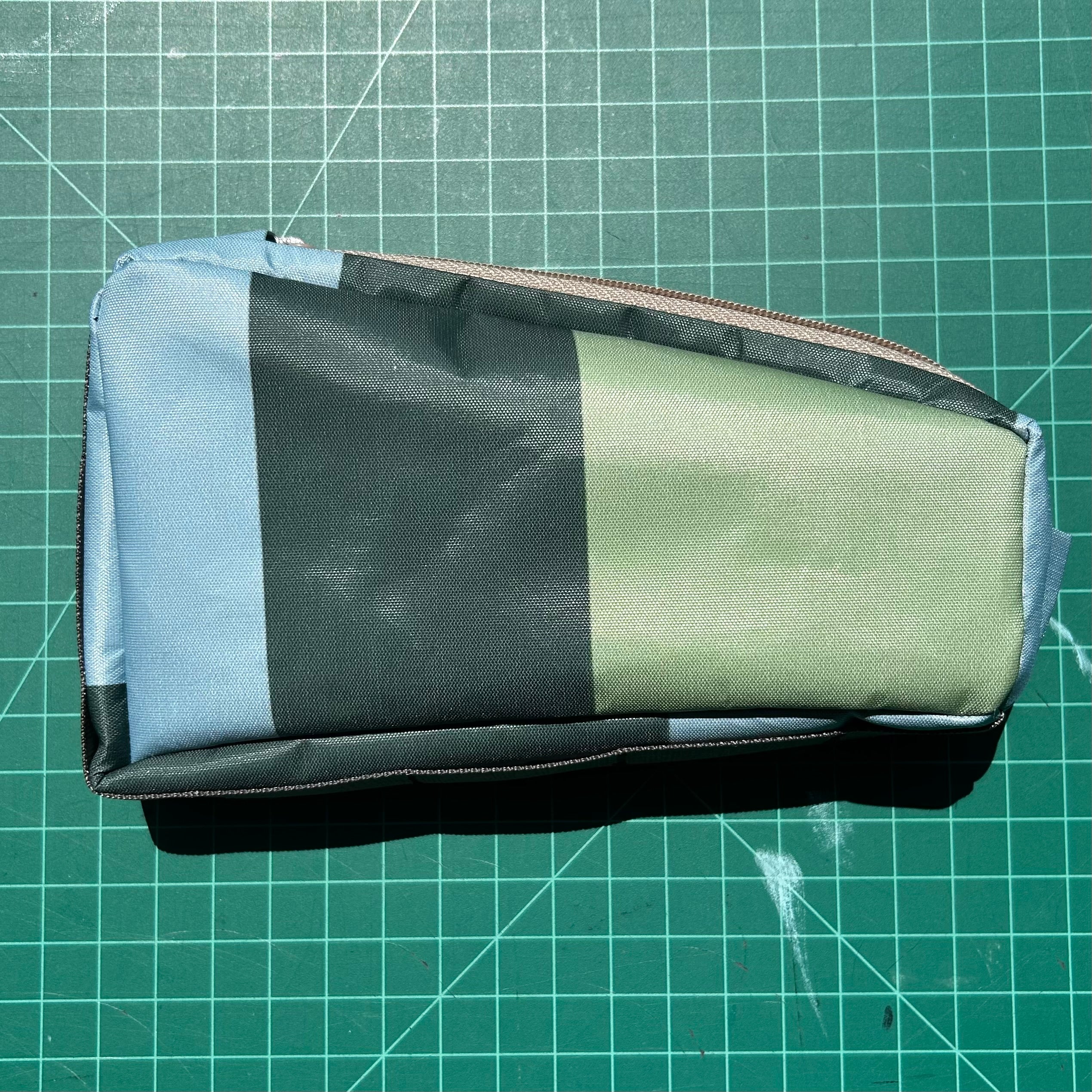 Top tube bag - midcentury modern