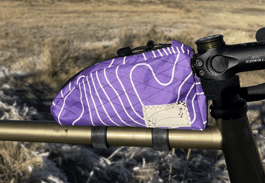 Top Tube Bag - Purple